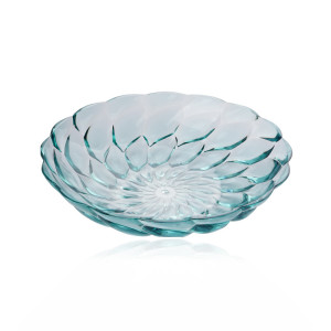 Crystal fruit tray transparent