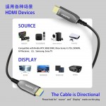 Fiber HDMI HD cable version 2.0 4k60hz length 3m
