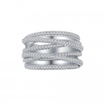Wide version multi-layer line winding ring