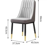 Nordic Light luxury home desk and chair