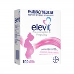 Ms. elevit Allawi 100 pregnant women's vitamin folic acid iodine containing tablets for pregnancy and lactation