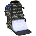 Double shoulder fishing bag