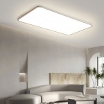 Led living room lamp household atmosphere rectangle