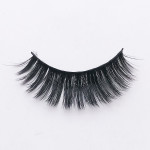 Natural dense chemical fiber eyelashes ten pairs three-dimensional multi-layer 3D slender eyelashes soft and comfortable