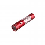 Mini strong light LED flashlight telescopic zoom cob side light