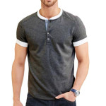 Summer new men's short sleeved T-shirt