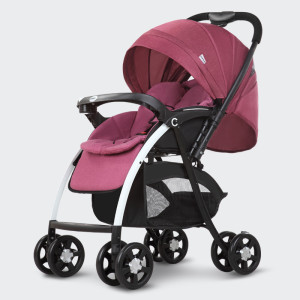 High landscape baby stroller can sit and lie two-way shock-absorbing children's folding trolley