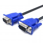VGA cable 3+6 public to public HD video cable 15 pin computer monitor connection cable 1.35M