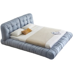 Nordic Light luxury cloth bed Italian style