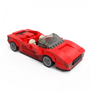 Toy car model compatible with Lego building block toys