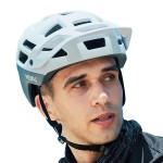 Bike mountain bike bike helmet adjustable sun block