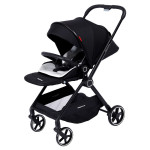 High landscape stroller can sit and lie down, portable folding newborn baby umbrella car, four-wheel two-way stroller