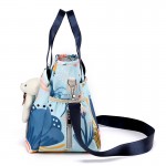 Large capacity portable messenger bag for mother and baby