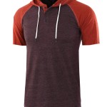 Casual loose Henry T-shirt