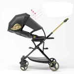 Playkids baby stroller two-way baby stroller can sit, lie down and sleep, portable folding trolley, high landscape baby