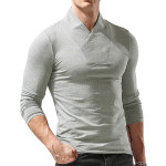 Long sleeve high neck T-shirt