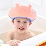 Baby shampoo, eye and ear protection soft rubber shampoo cap