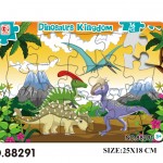 Puzzle Children's double-layer puzzle puzzle 16 pieces of paper