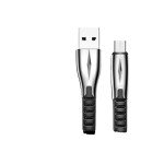 Zinc alloy fabric braid is suitable for Android data cable type-C mobile phone charging cable