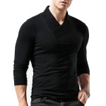 Long sleeve high neck T-shirt