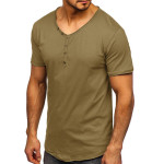 Clothing V-neck Henry T-shirt