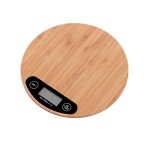 Bamboo kitchen scale