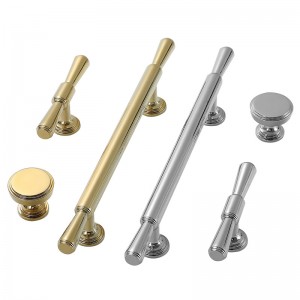 128 hole pitch brass pull handle