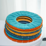 Toilet seat cushion four seasons thickened toilet cover knitted