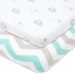 Cotton fitted sheet newborn bedspread