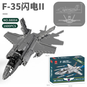 Lightning fighter assembly model
