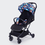 Hebao baby stroller can sit and lie down, portable folding high landscape one button folding newborn baby pocket strolle