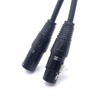 Canon line male to female audio extension cable