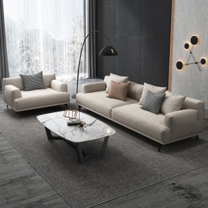 Modern simple fabric sofa