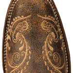 Women's leather boot side zipper