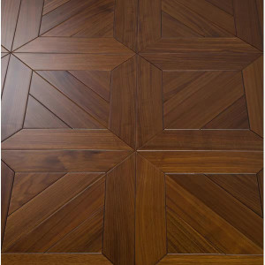 Black walnut parquet flooring solid wood composite multilayer board