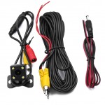 Car camera rear view external 4led night vision car