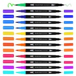 Double headed watercolor pen 12 color suit