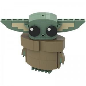 Star Wars series little Yoda villain compatible with LEGO