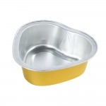 Wax melting heating tool heart-shaped aluminum foil bowl