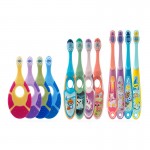 Jordan Toothbrush oral cleaning and nursing soft hair for infants and young children 0-2-3-5-6-9 years old