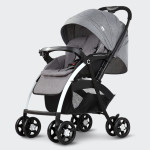 High landscape baby stroller can sit and lie two-way shock-absorbing children's folding trolley