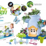 Flower toys magic spray garden planting set