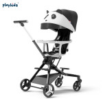 Playkids walking baby two-way stroller can sit and lie down portable folding trolley high landscape