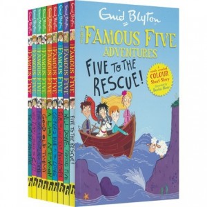 Famous Five Colour Reads 9 volumes