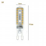 7W transparent lampshade-32 lamp-220v dimmable