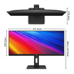 AOC u34p2c 34 inch display lifting and rotating IPS 21:9 fish screen hdrmode wide color gamut