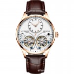 Automatic mechanical watch Double Tourbillon men's watch waterproof