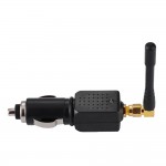 Cigarette lighter unidirectional antenna on-board GPS