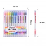 12 color magic color changing pen erasable Morandi color
