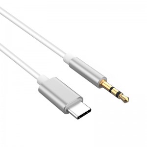 Type-C to 3.5mm audio cable car stereo